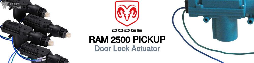 Discover Dodge Ram 2500 pickup Door Lock Actuators For Your Vehicle