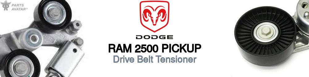 Discover Dodge Ram 2500 pickup Belt Tensioners For Your Vehicle