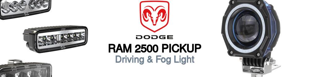 Discover Dodge Ram 2500 pickup Fog Daytime Running Lights For Your Vehicle
