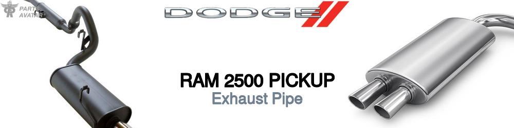 Discover Dodge Ram 2500 pickup Exhaust Pipes For Your Vehicle