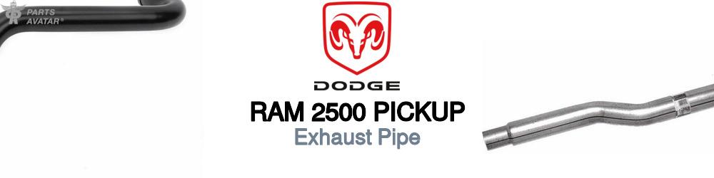 Discover Dodge Ram 2500 pickup Exhaust Pipes For Your Vehicle