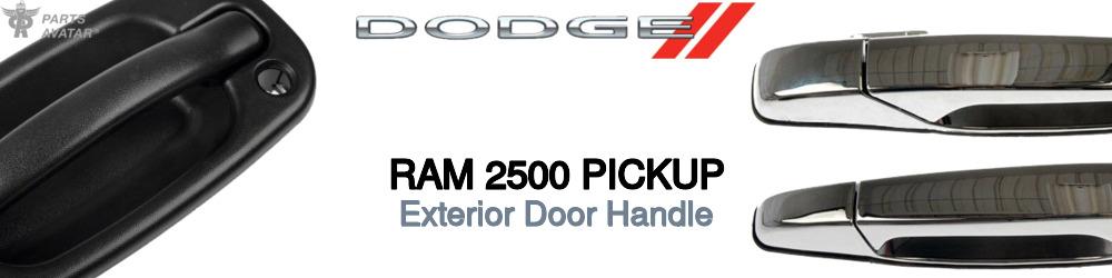 Discover Dodge Ram 2500 Pickup Exterior Door Handle For Your Vehicle