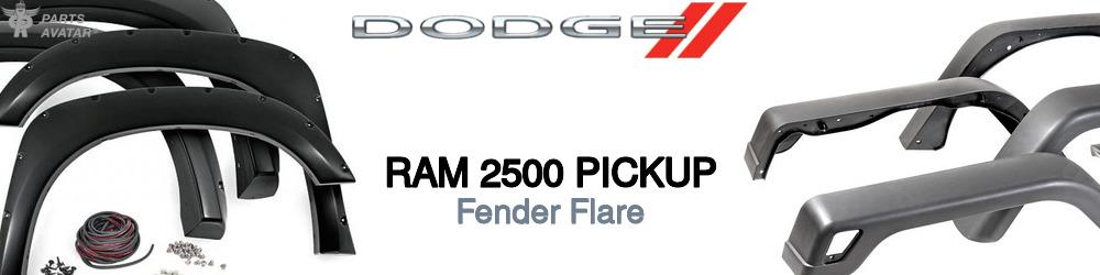 Discover Dodge Ram 2500 pickup Fender Flares For Your Vehicle