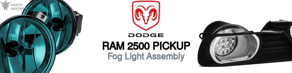 Discover Dodge Ram 2500 pickup Fog Lights For Your Vehicle