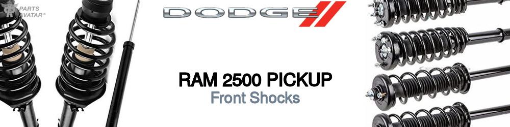 Discover Dodge Ram 2500 pickup Front Shocks For Your Vehicle