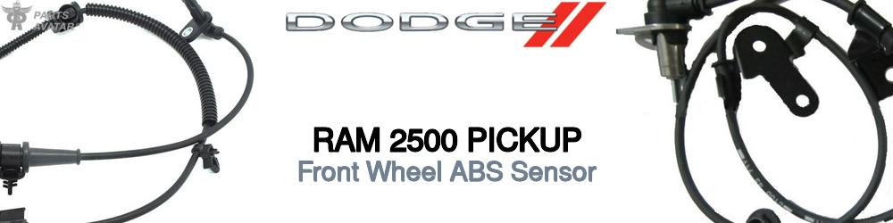 Discover Dodge Ram 2500 pickup ABS Sensors For Your Vehicle