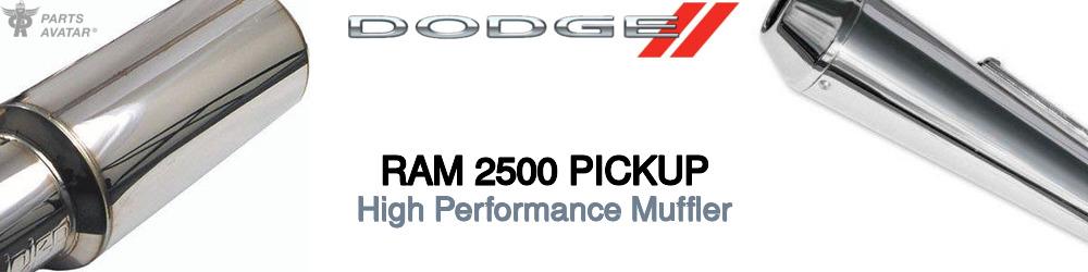 Discover Dodge Ram 2500 pickup Mufflers For Your Vehicle