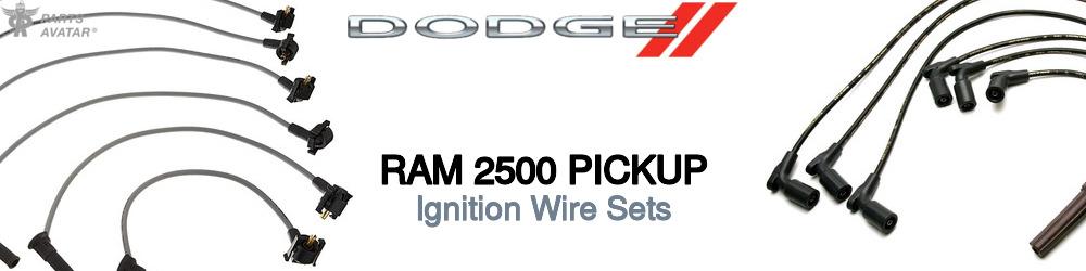 Discover Dodge Ram 2500 pickup Ignition Wires For Your Vehicle