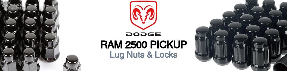 Shop for Dodge Ram 2500 Lug Nuts  Locks PartsAvatar