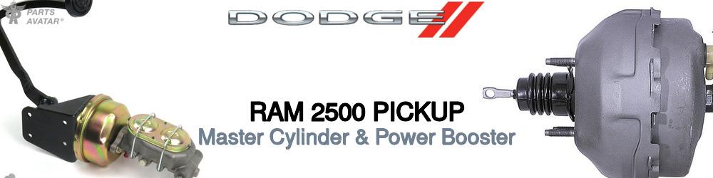 Dodge Ram 2500 Master Cylinder & Power Booster