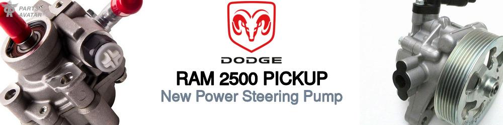 Discover Dodge Ram 2500 pickup Power Steering Pumps For Your Vehicle