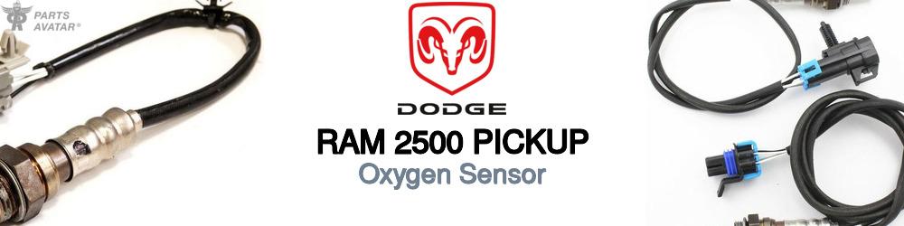 Discover Dodge Ram 2500 pickup O2 Sensors For Your Vehicle