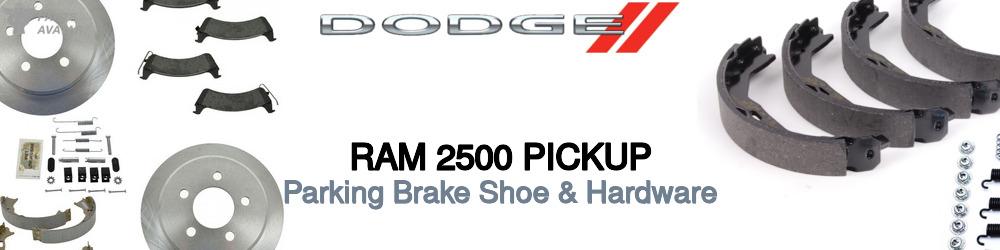 Dodge Ram 2500 Parking Brake Shoe & Hardware