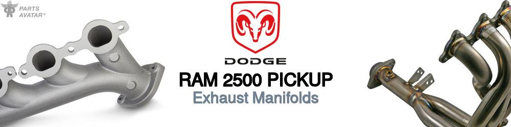 Discover Dodge Ram 2500 pickup Exhaust Manifolds For Your Vehicle