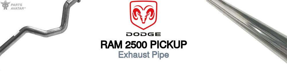 Discover Dodge Ram 2500 pickup Exhaust Pipe For Your Vehicle