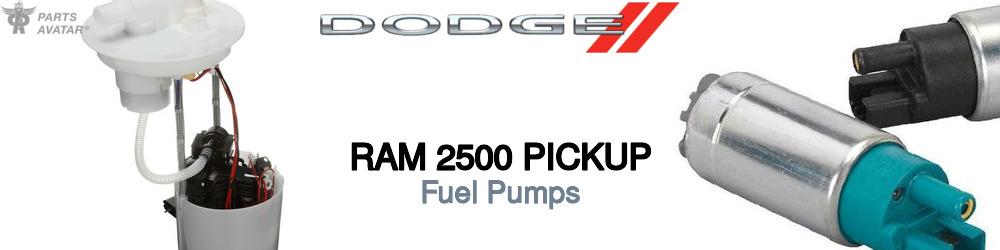 Discover Dodge Ram 2500 pickup Fuel Pumps For Your Vehicle