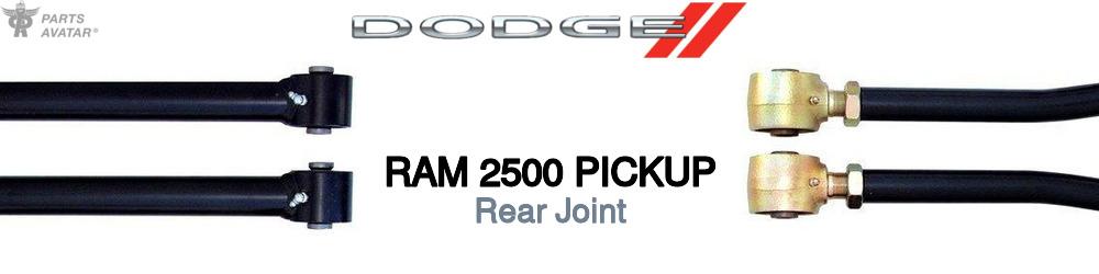 Dodge Ram 2500 Rear Joint