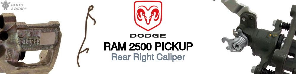 Dodge Ram 2500 Rear Right Caliper