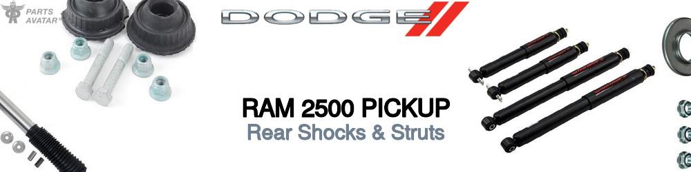 Dodge Ram 2500 Rear Shocks & Struts