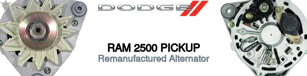 Discover Dodge Ram 2500 pickup Remanufactured Alternator For Your Vehicle