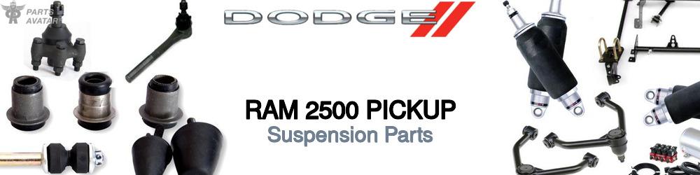 Discover Dodge Ram 2500 Suspension Parts For Your Vehicle