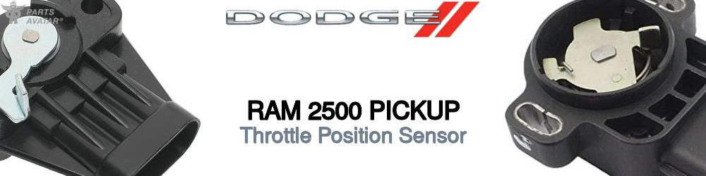 Discover Dodge Ram 2500 pickup Engine Sensors For Your Vehicle