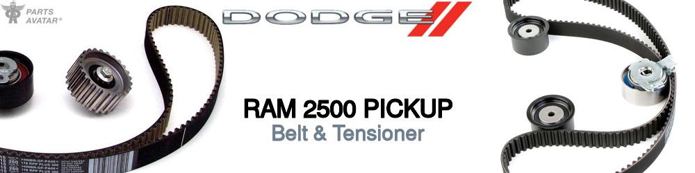 Discover Dodge Ram 2500 pickup Drive Belts For Your Vehicle