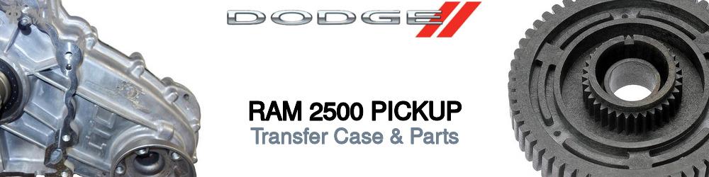 Discover Dodge Ram 2500 pickup Transfer Case Parts For Your Vehicle