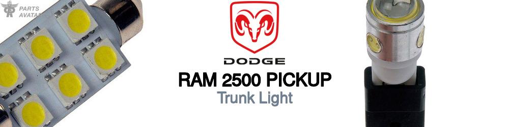 Discover Dodge Ram 2500 pickup Trunk Lighting For Your Vehicle