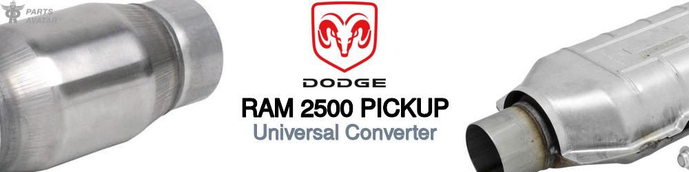 Discover Dodge Ram 2500 pickup Universal Catalytic Converters For Your Vehicle