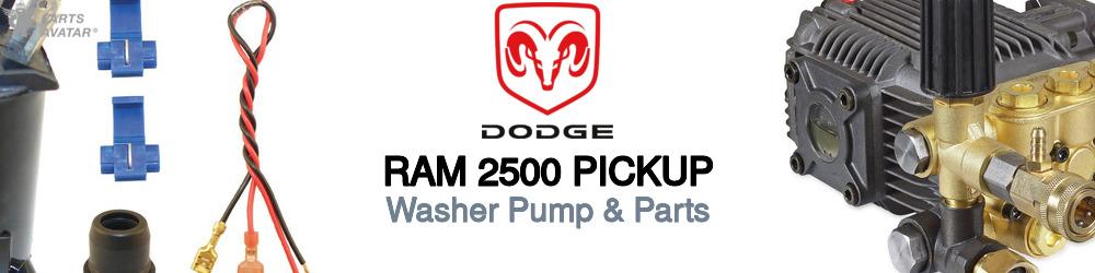 Discover Dodge Ram 2500 pickup Windshield Washer Pump Parts For Your Vehicle