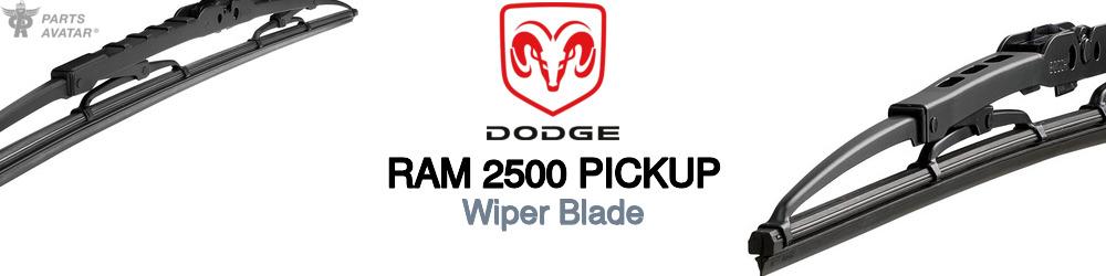 Discover Dodge Ram 2500 pickup Wiper Arms For Your Vehicle