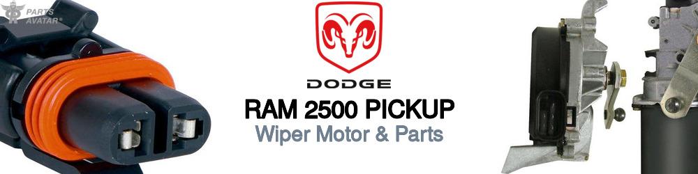 Discover Dodge Ram 2500 pickup Wiper Motor Parts For Your Vehicle