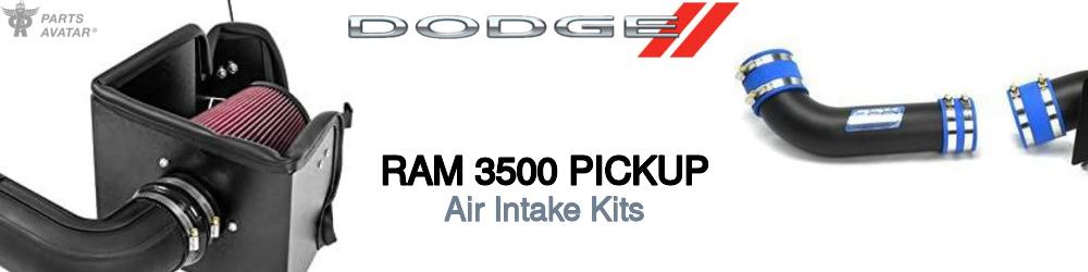 Discover Dodge Ram 3500 pickup Air Intake Kits For Your Vehicle