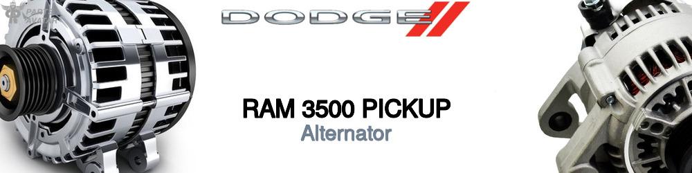 Discover Dodge Ram 3500 pickup Alternators For Your Vehicle