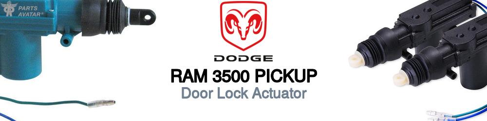 Discover Dodge Ram 3500 pickup Door Lock Actuators For Your Vehicle