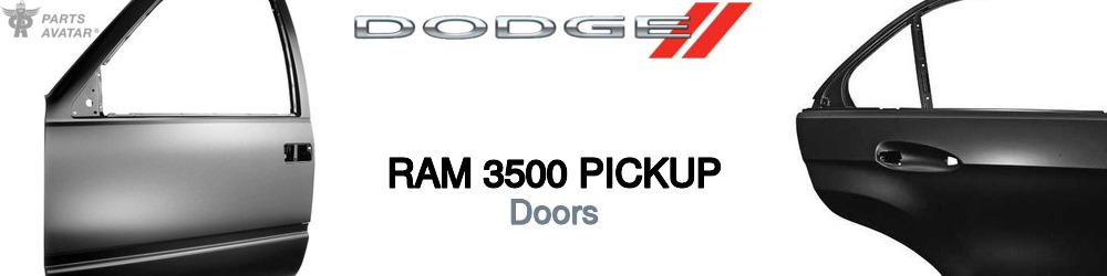 Discover Dodge Ram 3500 pickup Car Doors For Your Vehicle