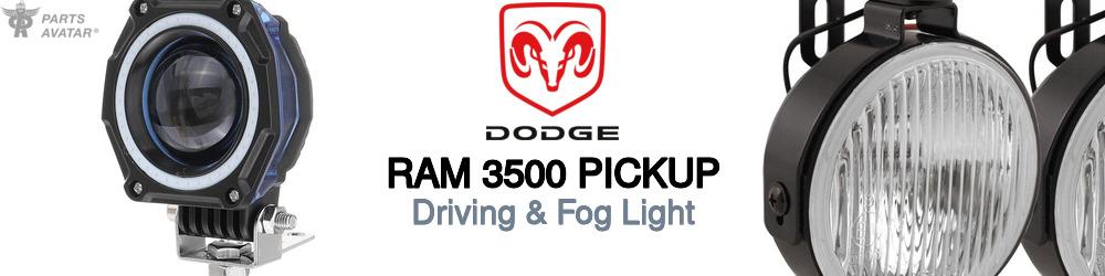 Discover Dodge Ram 3500 pickup Fog Daytime Running Lights For Your Vehicle
