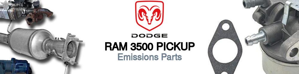 Discover Dodge Ram 3500 pickup Emission Parts For Your Vehicle