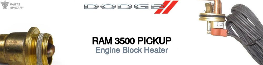 Discover Dodge Ram 3500 pickup Engine Block Heaters For Your Vehicle