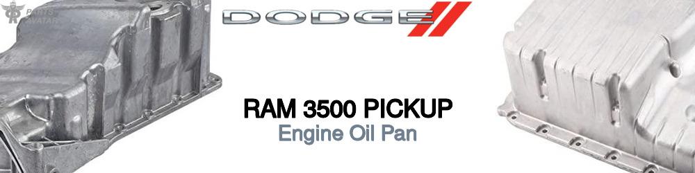Discover Dodge Ram 3500 pickup Oil Pans For Your Vehicle