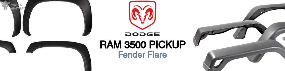 Discover Dodge Ram 3500 pickup Fender Flares For Your Vehicle
