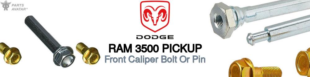 Discover Dodge Ram 3500 pickup Caliper Guide Pins For Your Vehicle