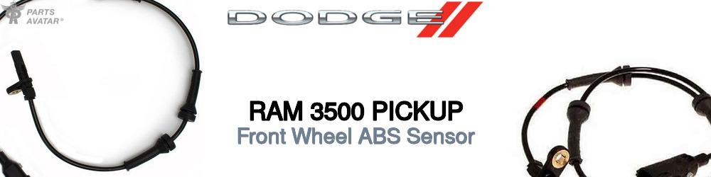 Discover Dodge Ram 3500 pickup ABS Sensors For Your Vehicle