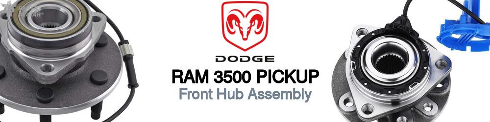 Dodge Ram 3500 Front Hub Assembly
