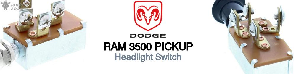 Discover Dodge Ram 3500 pickup Light Switches For Your Vehicle
