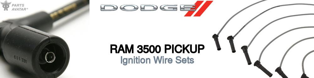 Discover Dodge Ram 3500 pickup Ignition Wires For Your Vehicle