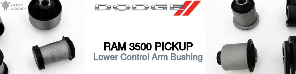 Discover Dodge Ram 3500 pickup Control Arm Bushings For Your Vehicle