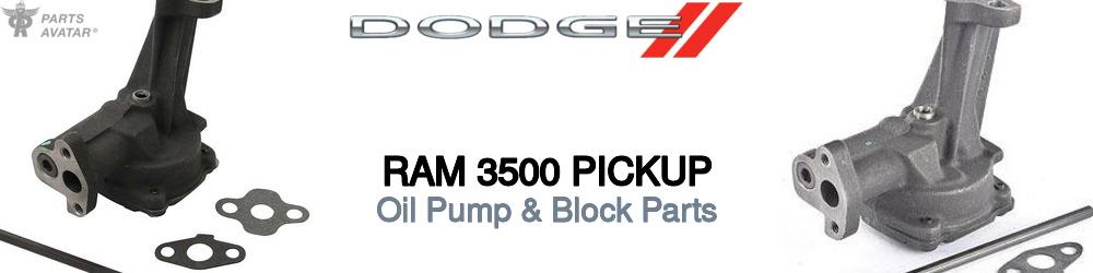 Discover Dodge Ram 3500 pickup Oil Pumps For Your Vehicle