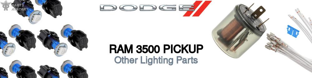 Discover Dodge Ram 3500 pickup Lighting Components For Your Vehicle